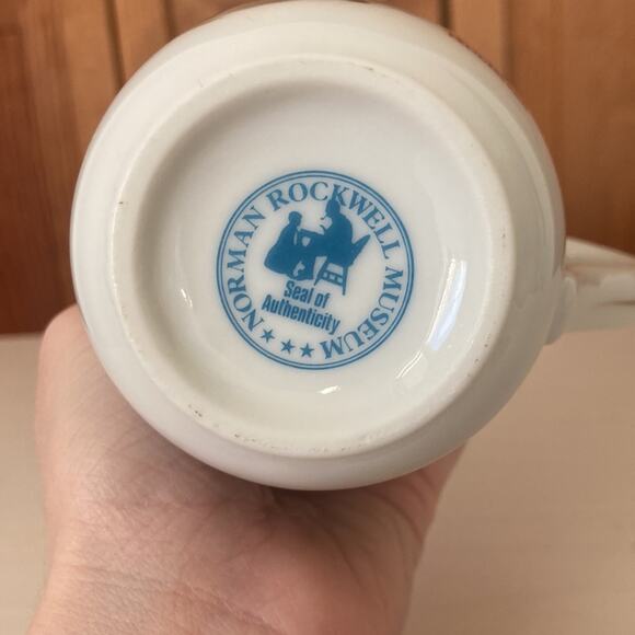 Vintage Norman Rockwell “The Cobbler” Collectible Mug - Picture 6 of 11